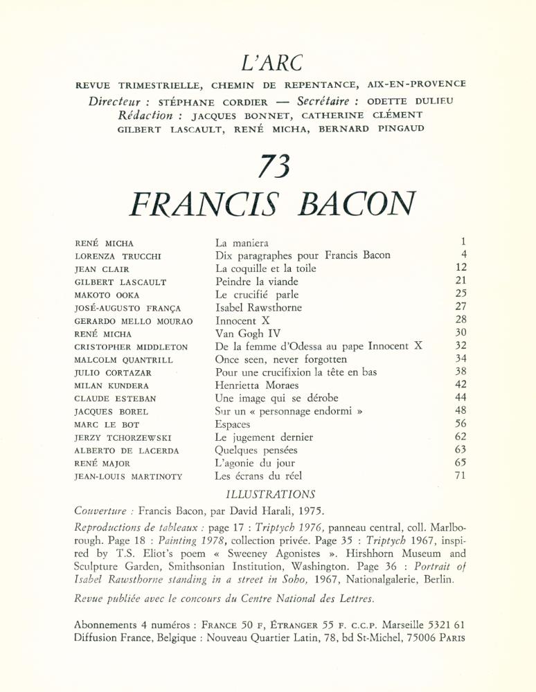 『Francis Bacon』 2