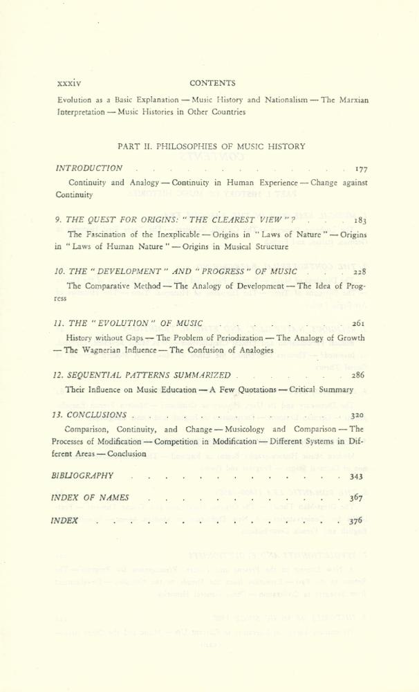『Philosophies of Music History : A Study of General Histories of Music 1600 - 1960』 3