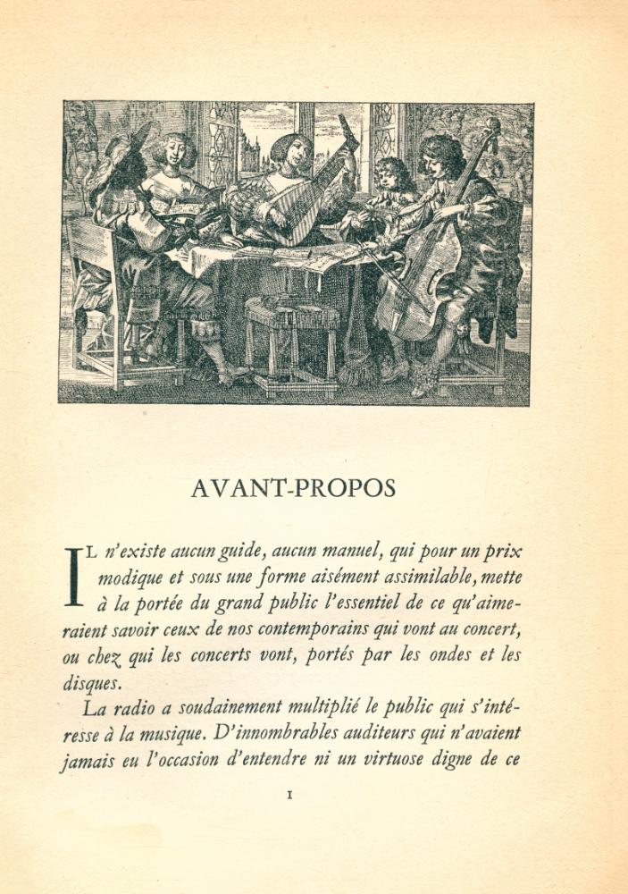 『L'INITIATION A LA MUSIQUE : A l'Usage des Amateurs de Musique et de Radio : Comportant un Précis d'Histoire de la Musique, suivi d'un Dictionnaire des Œuvres, d'un Lexique des Termes et de Chapitres variés』 2