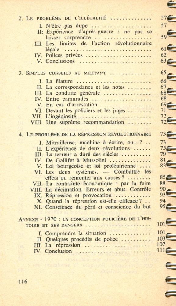 『Ce que tout révolutionnaire doit savoir sur la répression』 3