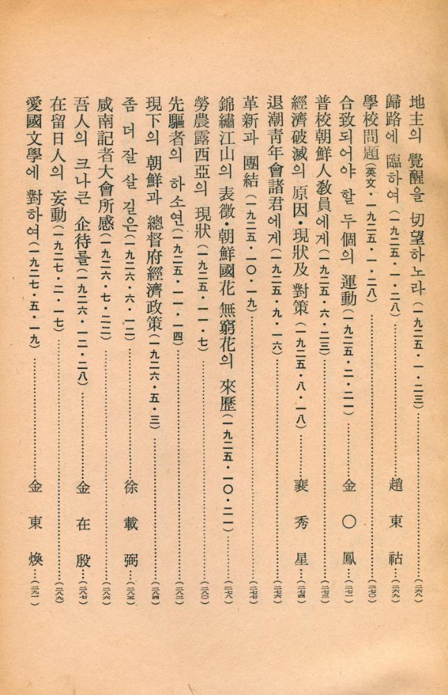 『日政下 東亞日報 押收 社說集(일정하 동아일보 압수 사설집)』
