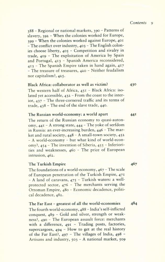 『Civilization and capitalism, 15th - 18th century - v. 3. The perspective of the world』 6