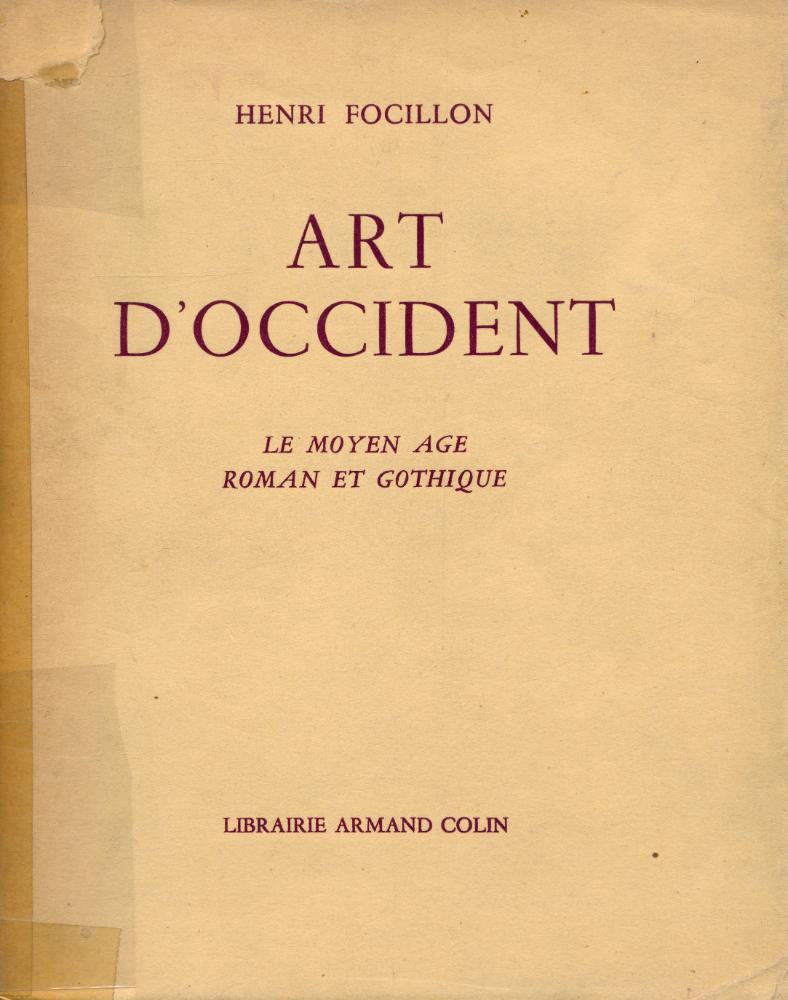 『ART D'OCCIDENT : LE MOYEN AGE ROMAN ET GOTHIQUE』 1