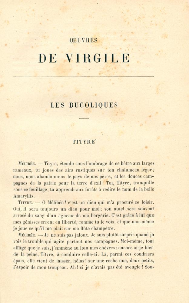 『BIBLIOTHÈQUE DES ÉCOLES ET DES FAMILLES - BUCOLIQUES, GÉORGIQUES, ÉNÉIDE』 2