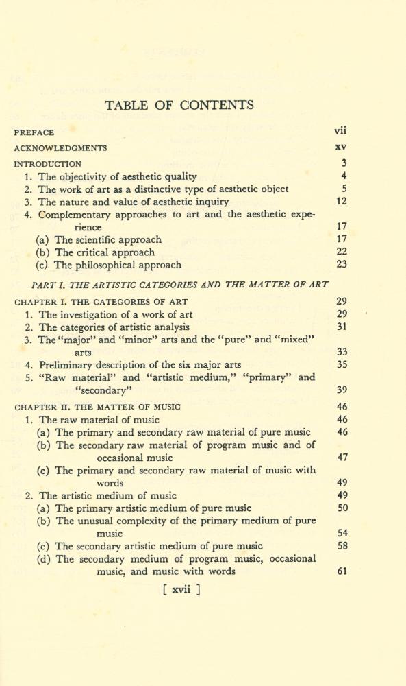 『THE ARTS AND THE ART OF CRITICISM』 2