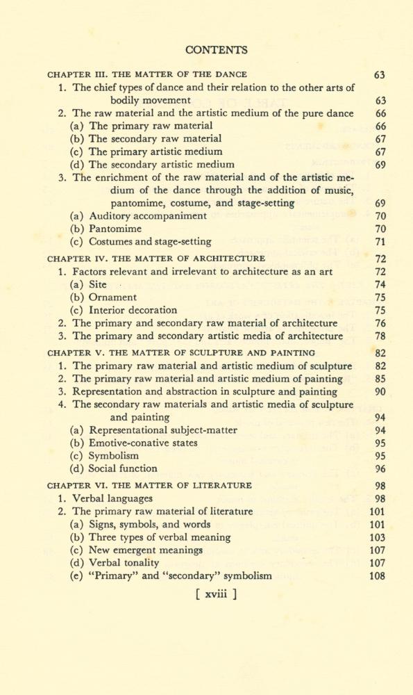 『THE ARTS AND THE ART OF CRITICISM』 3