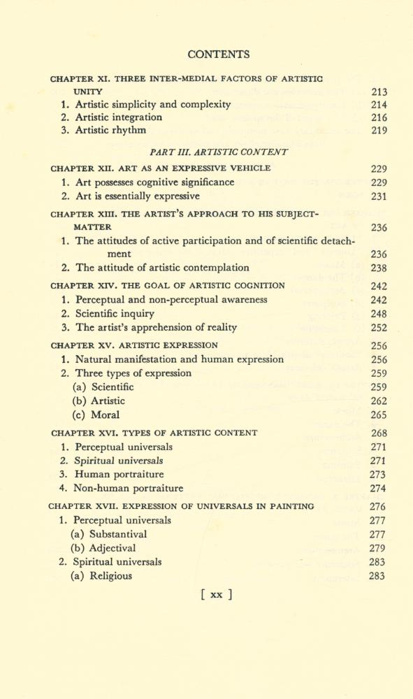 『THE ARTS AND THE ART OF CRITICISM』 5