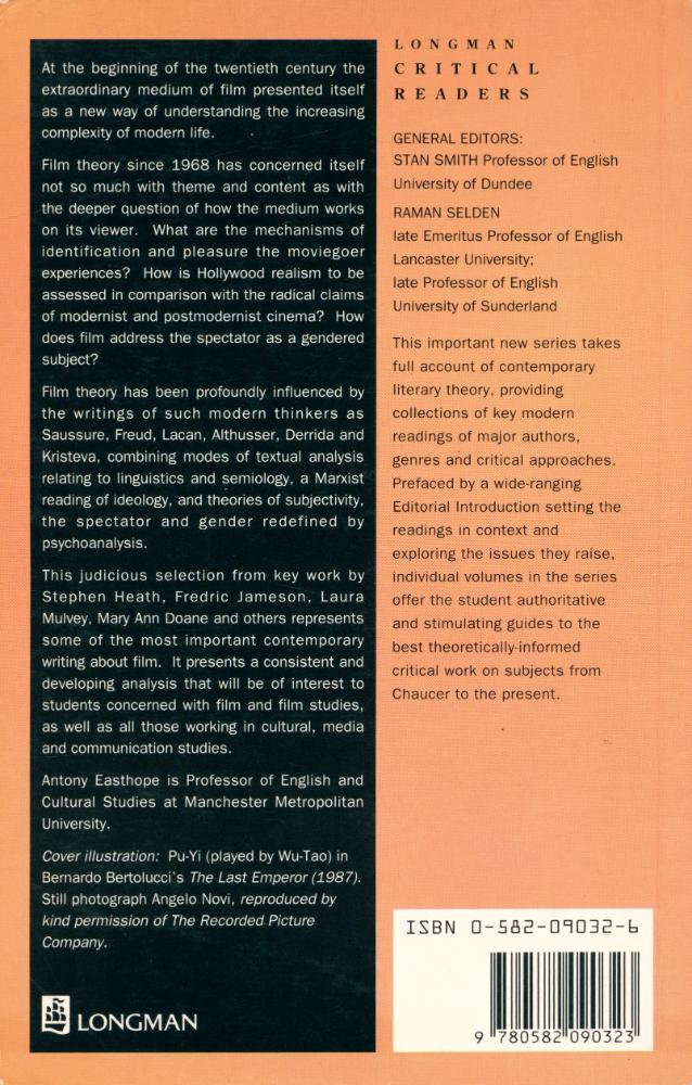『CONTEMPORARY FILM THEORY』 4