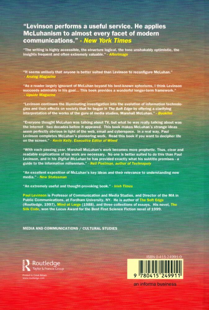 『digital mcluhan : a guide to the information millennium』 6