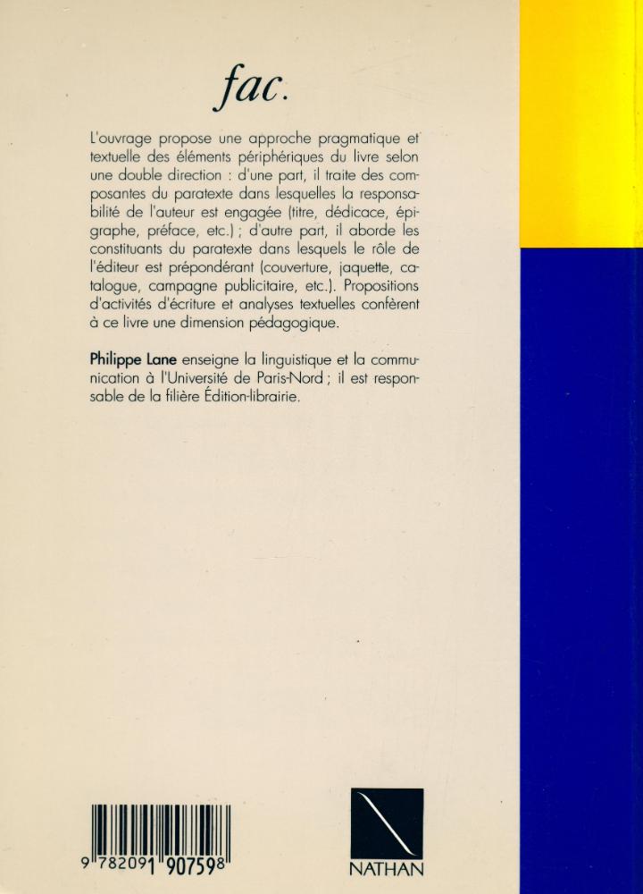 『LA PÉRIPHÉRIE DU TEXTE』 4