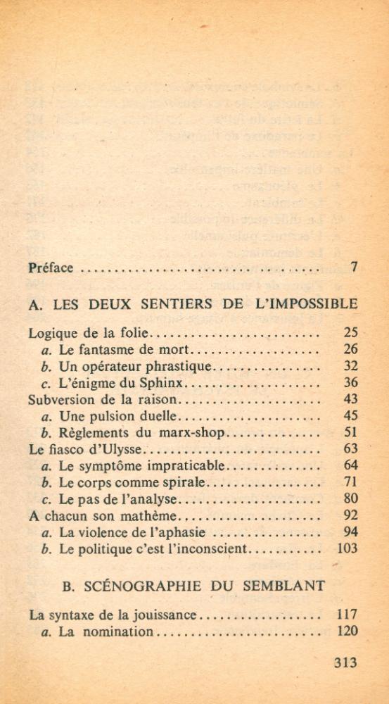 『La psychanalyse, cette aventure qui est la mienne』 2
