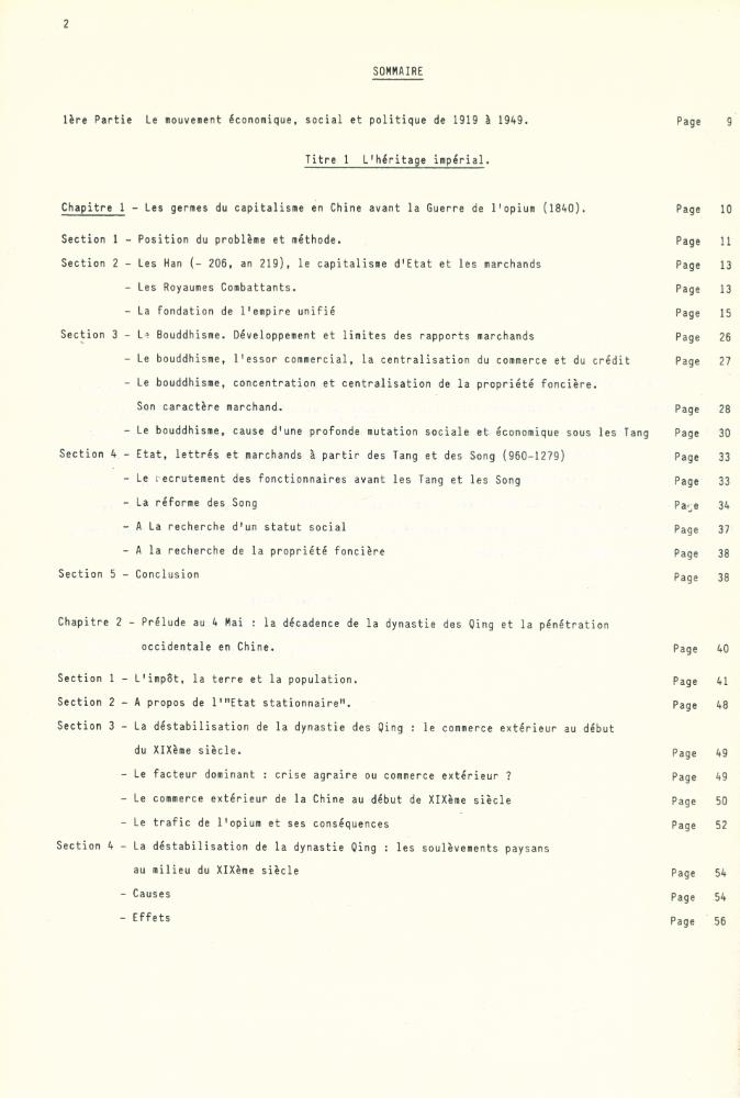 『LE CONTEXTE ECONOMIQUE ET SOCIAL D'UNE PRODUCTION CULTURELLE: LA GRAVURE SUR BIOS DANS LA CHINE DES ANNEES 1930 - 1949』 2