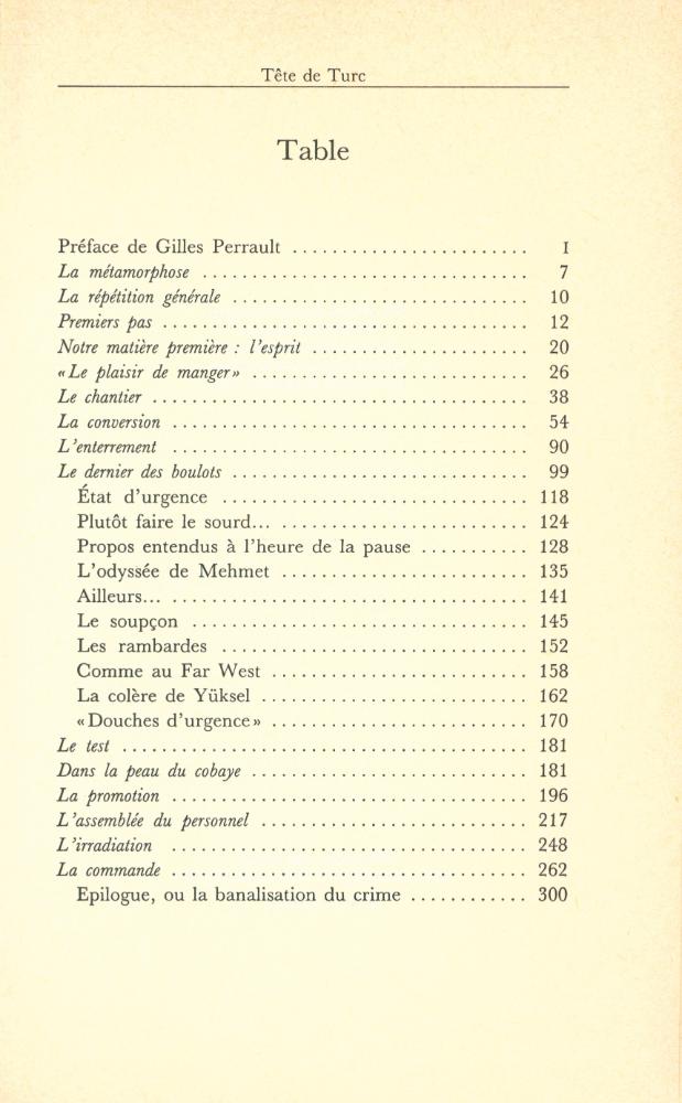 『Tête de Turc』 2