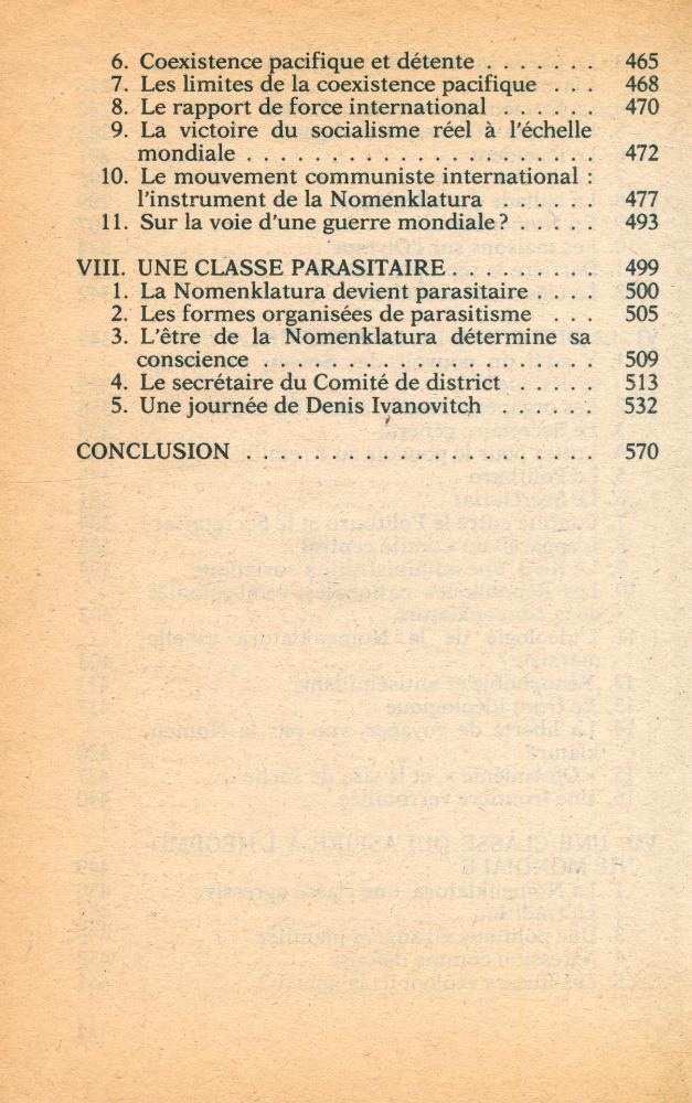 『La nomenklatura : Les privilégiés en URSS』 5