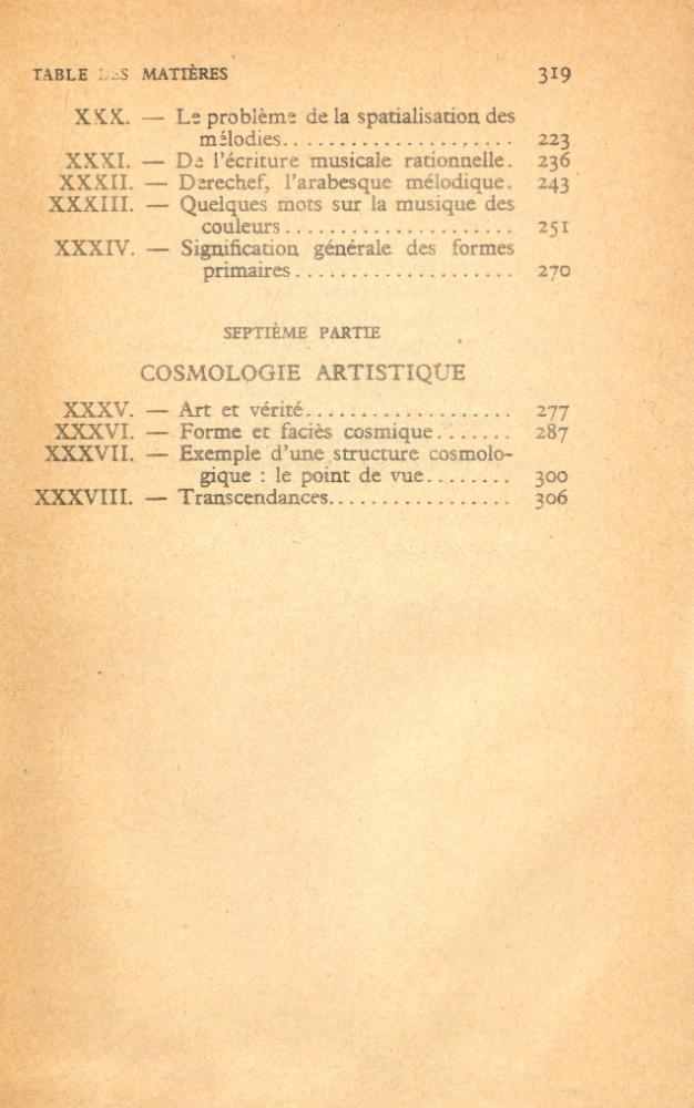 『LA CORRESPONDANCE DES ARTS : ÉLÉMENTS D'ESTHÉTIQUE COMPARÉE』 4