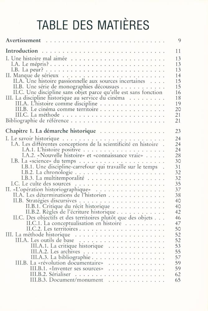 『de l'Histoire du cinéma : Méthode historique et histoire du cinéma』 2