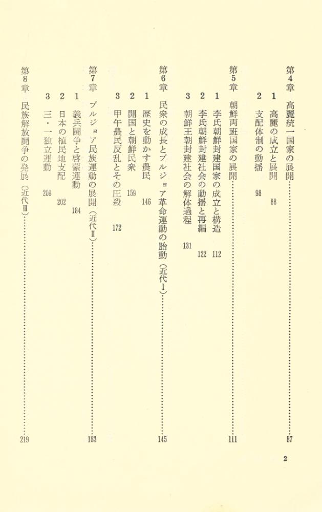 『朝鮮の歴史』 3