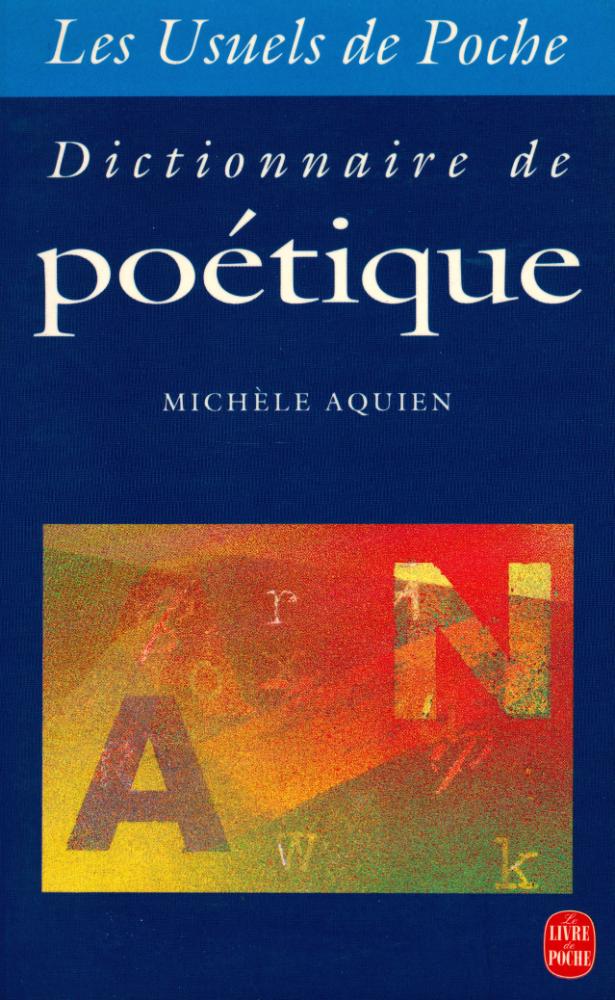 『Dictionnaire de poétique』 1
