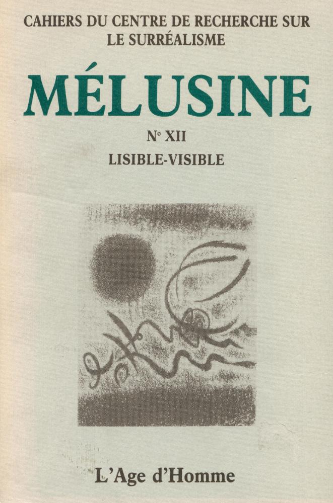 『MÉLUSINE』 N° XII 1
