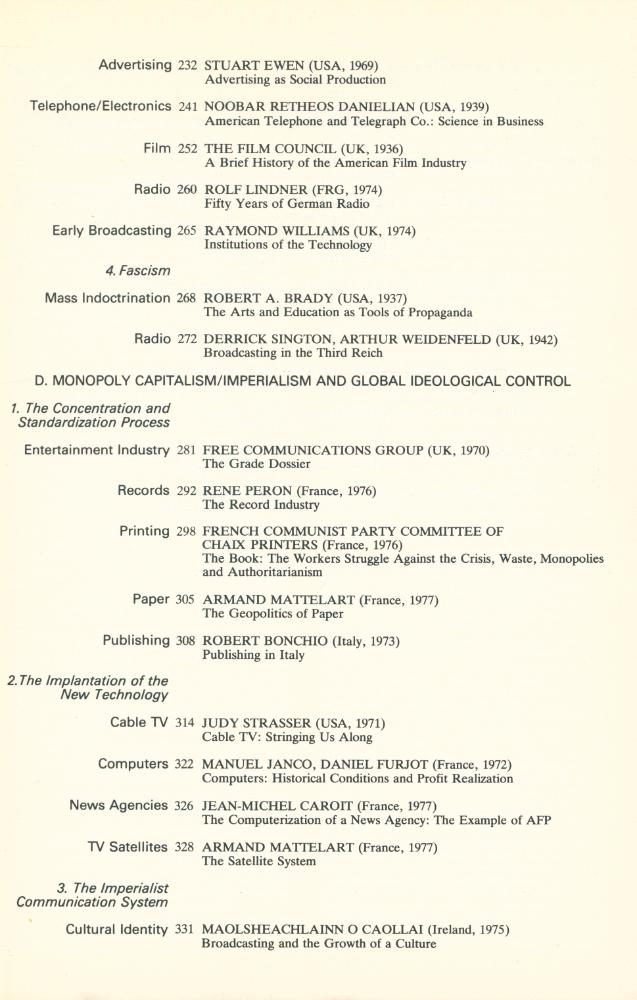 『COMMUNICATION AND CLASS STRUGGLE : 1. CAPITALISM, IMPERIALISM』 4