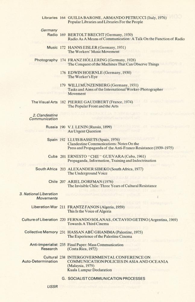 『COMMUNICATION AND CLASS STRUGGLE : 2. LIBERATION, SOCIALISM』 3