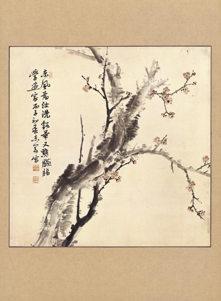 『25) 墨梅圖(雙幅)(묵매도(쌍첩))』 3