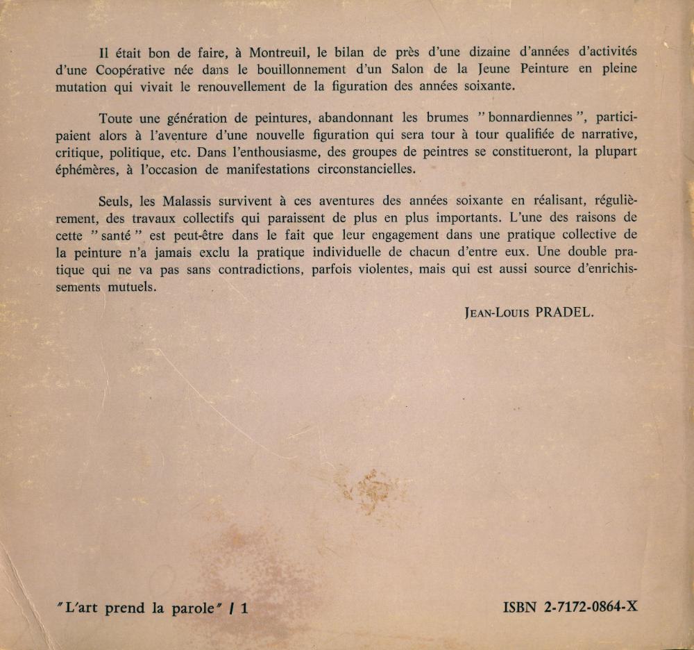 《La Coopérative des Malassis : Cueco, Fleury, Latil, Parré, Tisserand》 3