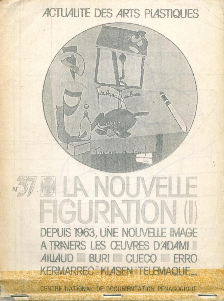 『ACTUALITE DES ARTS PLASTIQUES』 N°37 1