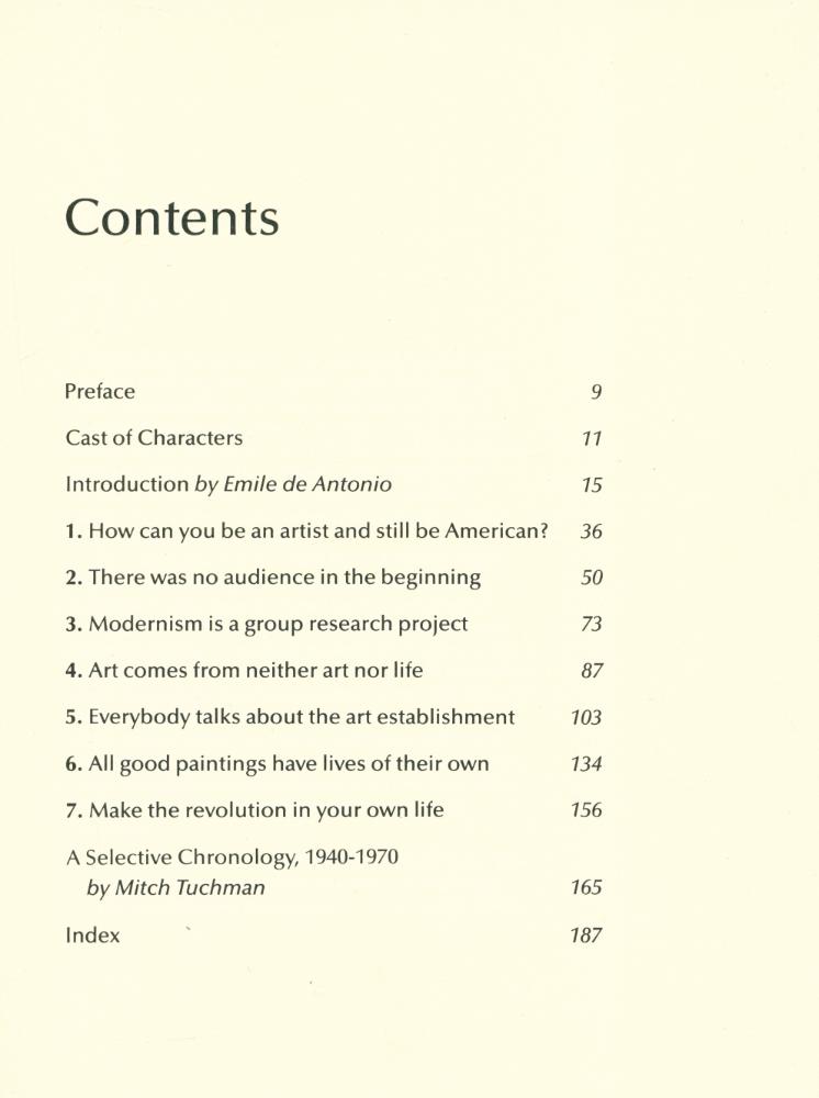 『PAINTERS PAINTING : A CANDID HISTORY OF THE MODERN ART SCENE, 1940 - 1970』 2