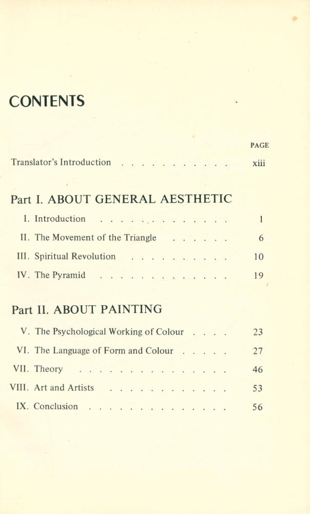 『CONCERNING THE SPIRITUAL IN ART』 2