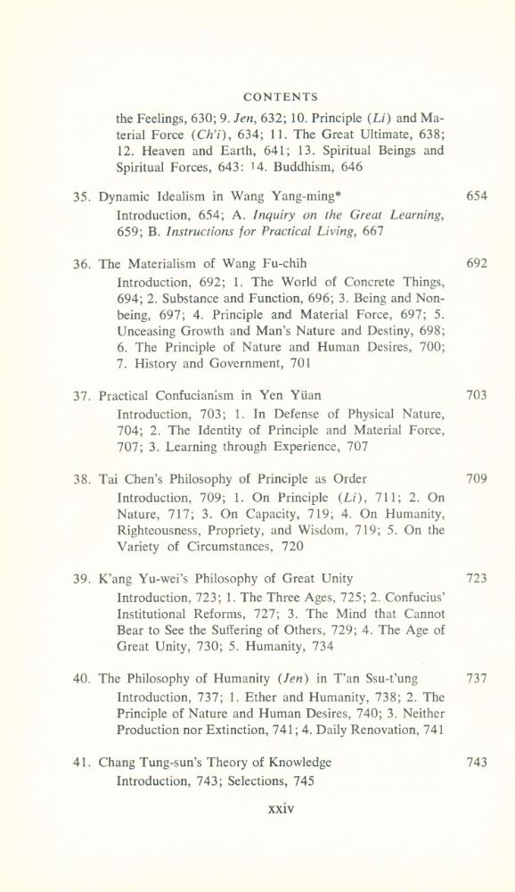 『A SOURCE BOOK IN CHINESE PHILOSOPHY』 7