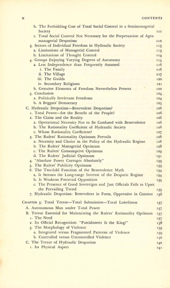 『ORIENTAL DESPOTISM : A COMPARATIVE STUDY OF TOTAL POWER』 5