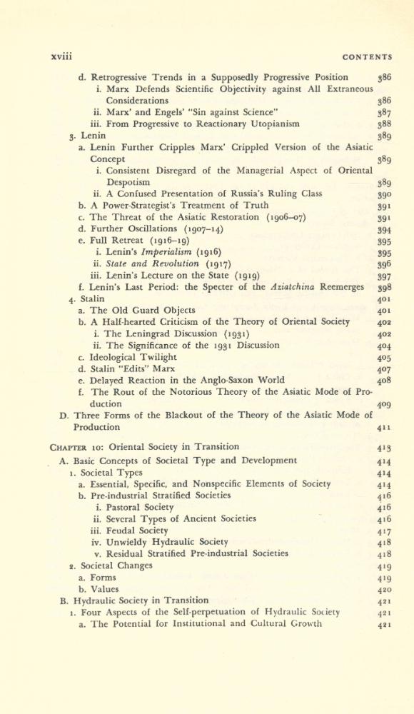 『ORIENTAL DESPOTISM : A COMPARATIVE STUDY OF TOTAL POWER』
