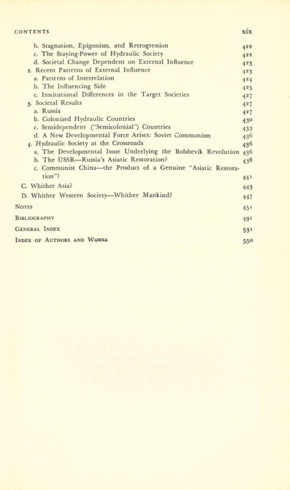 『ORIENTAL DESPOTISM : A COMPARATIVE STUDY OF TOTAL POWER』