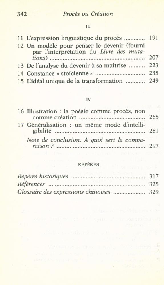 『Procès Ou Création : Une introduction à la pensée des lettrés chinois : Essai de problématique interculturelle』 3