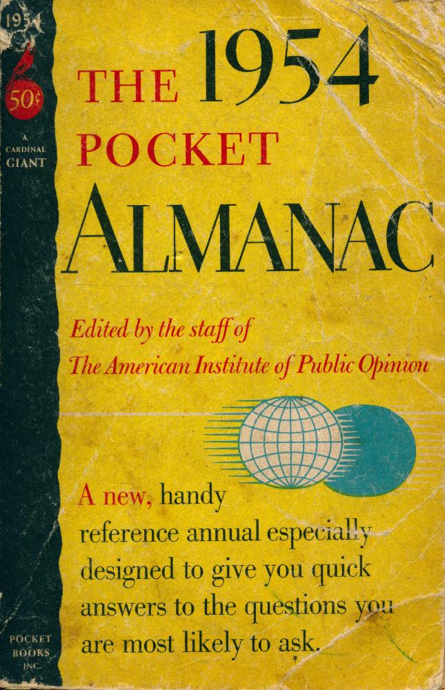 『A CARDINAL GIANT 50 - THE 1954 POCKET ALMANAC』 1