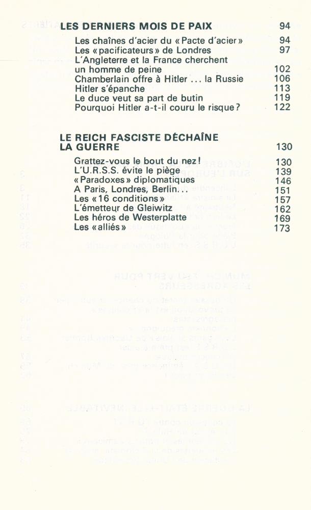 『Les origines de la seconde Guerre mondiale』 3