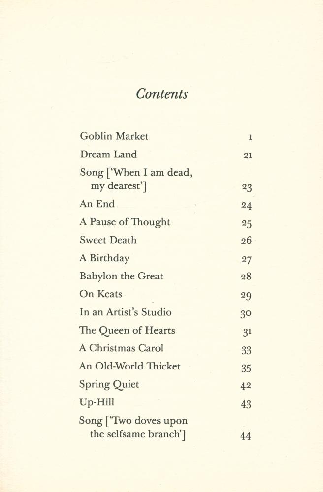 『PENGUIN CLASSICS 53 - Goblin Market』 2