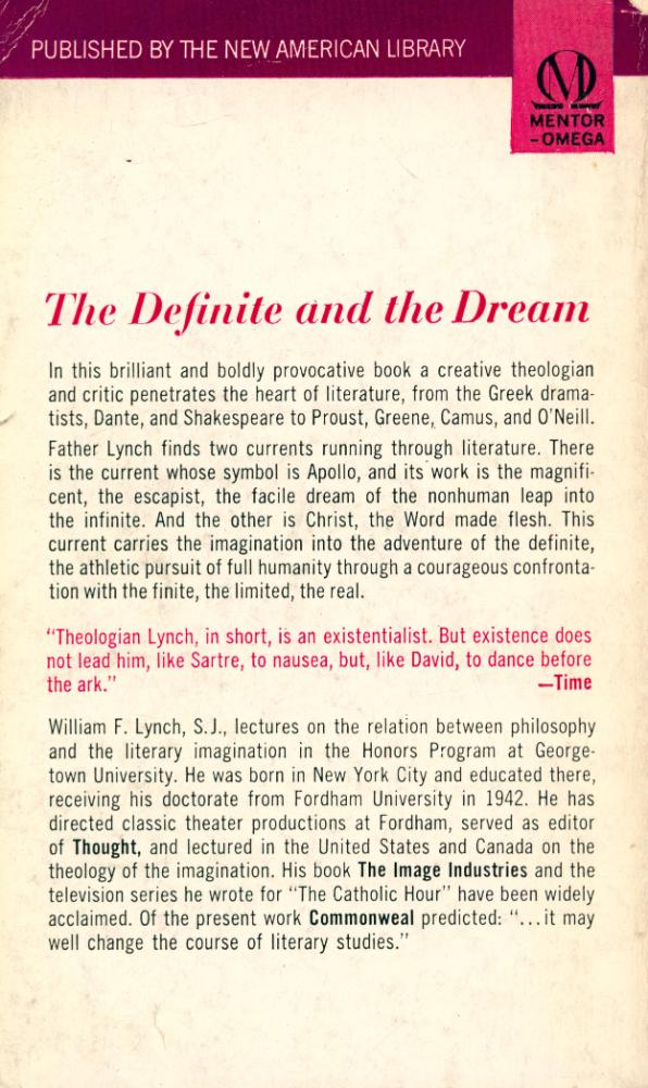 『Christ and Apollo : THE DIMENSIONS OF THE LITERARY IMAGINATION』 3