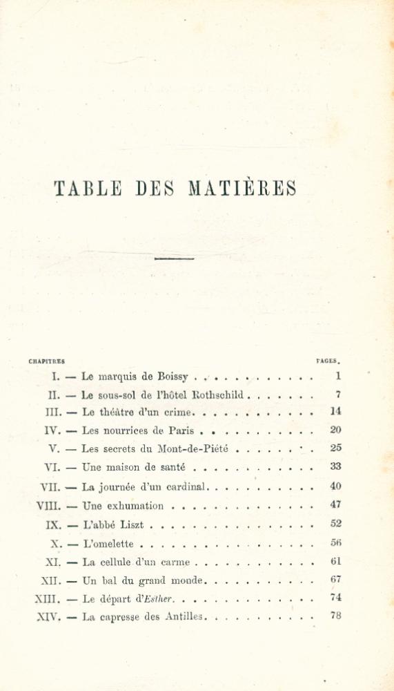 『INDISCRÉTIONS PARISIENNES』 2