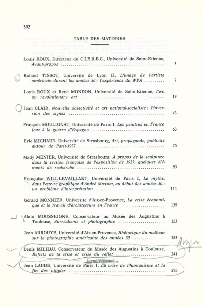 『L'ART FACE À LA CRISE 1929 - 1939』 2