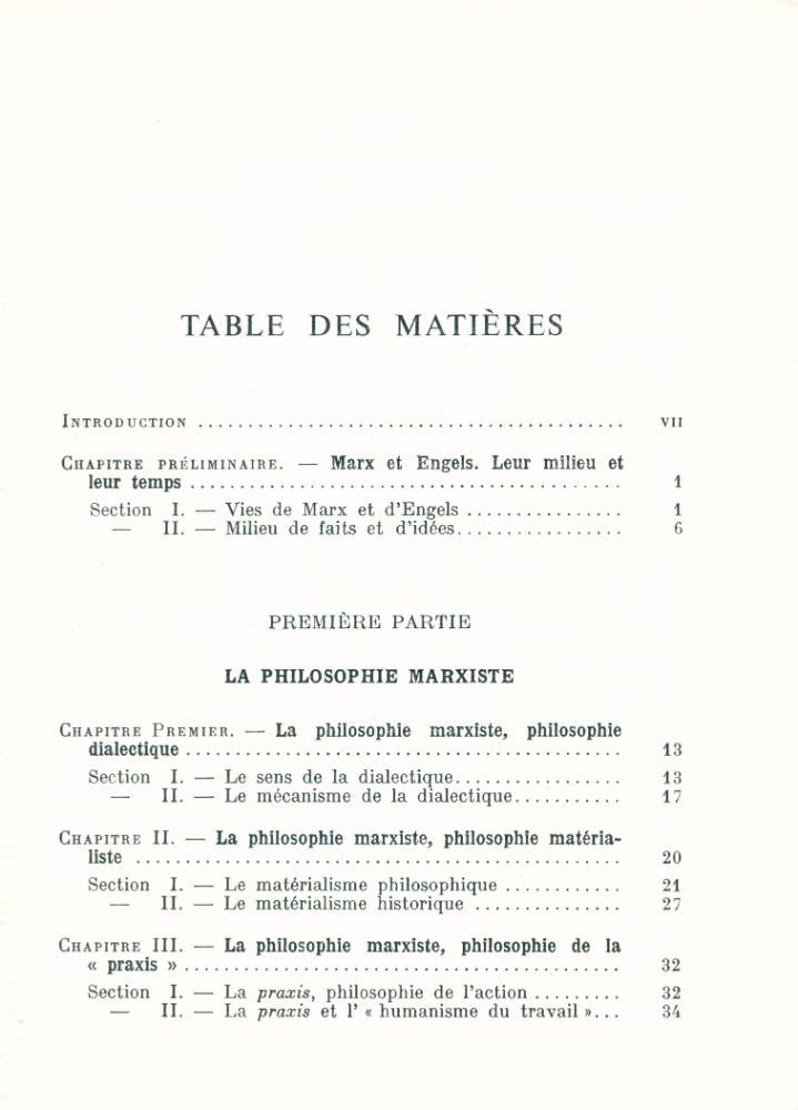 『Marx et marxisme』 2