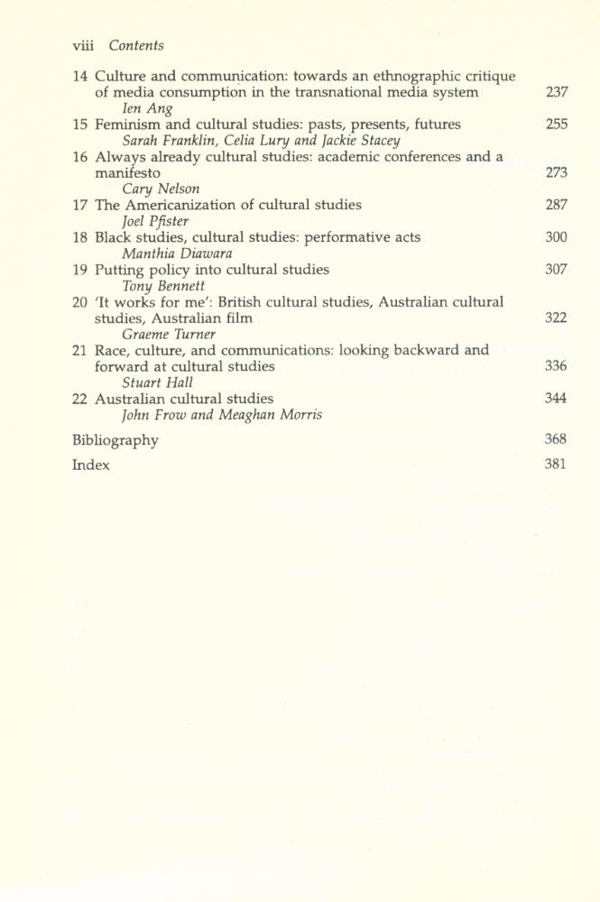 『What is cultural studies? : a reader』 3