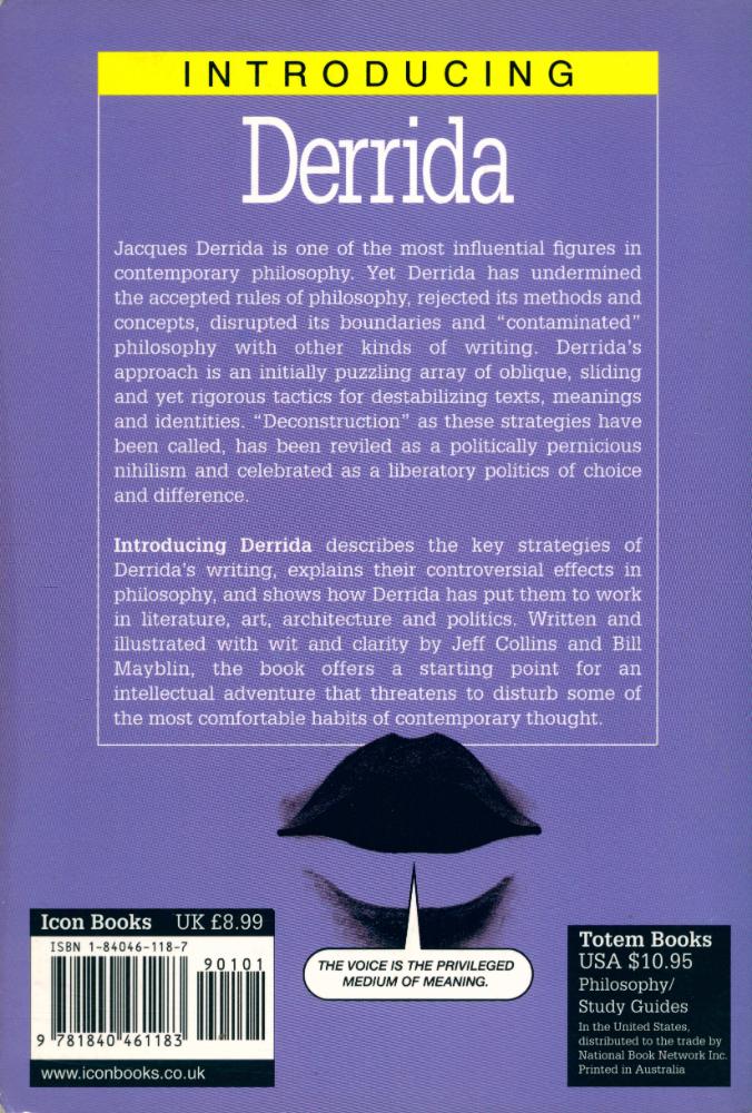 『INTRODUCING Derrida』 3