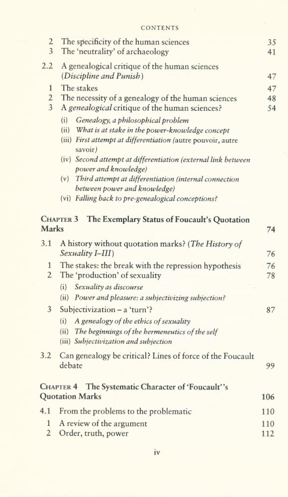 『Michel Foucault : genealogy as critique』 3