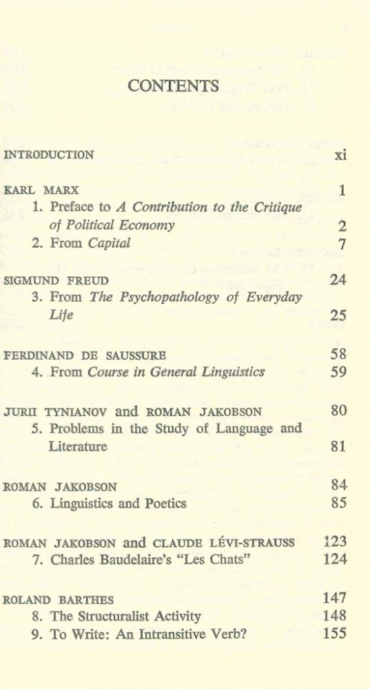 『The Structuralists : FROM MARX TO LÉVI - STRAUSS』 2