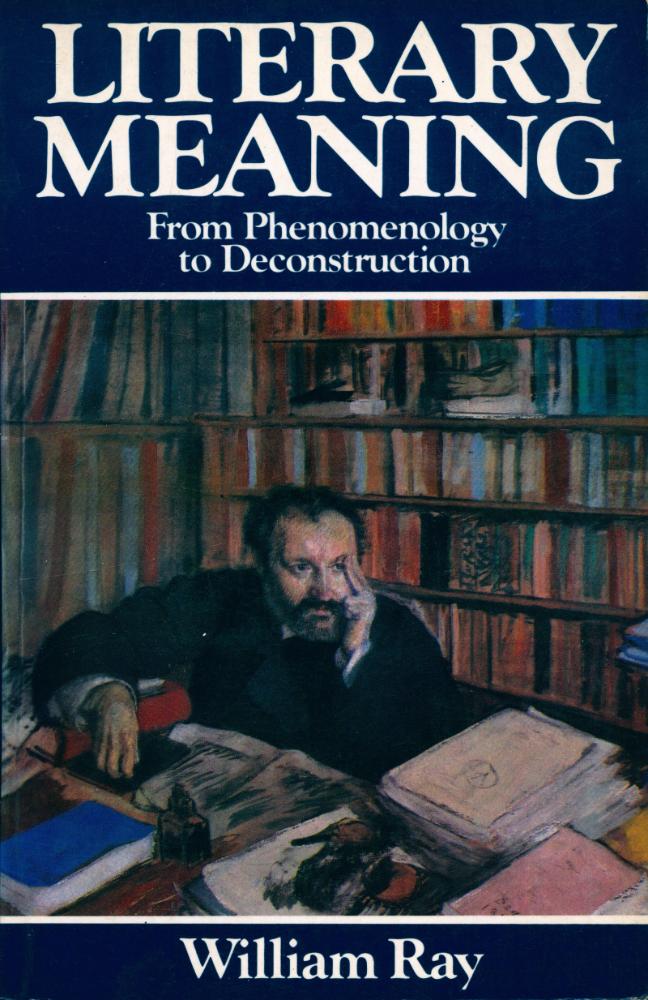 『Literary meaning : From Phenomenology to Destruction』 1