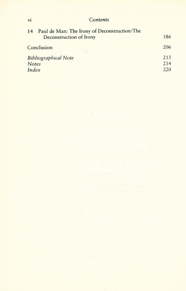 『Literary meaning : From Phenomenology to Destruction』 3