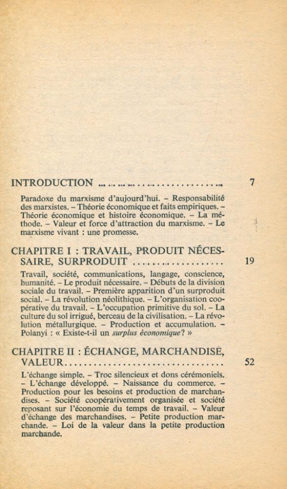 『Traité d'économie marxiste 1.』 2