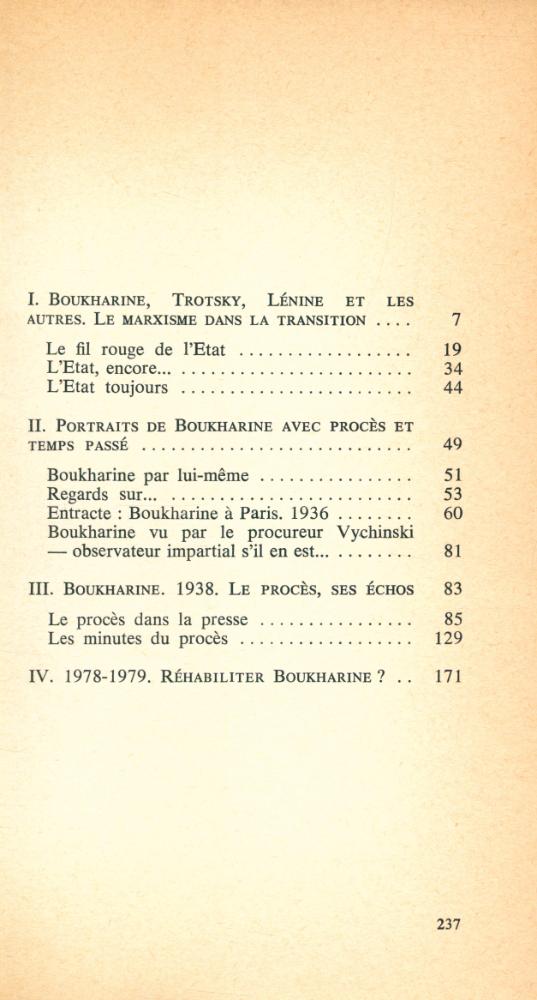 『L'affaire Boukharine』 2